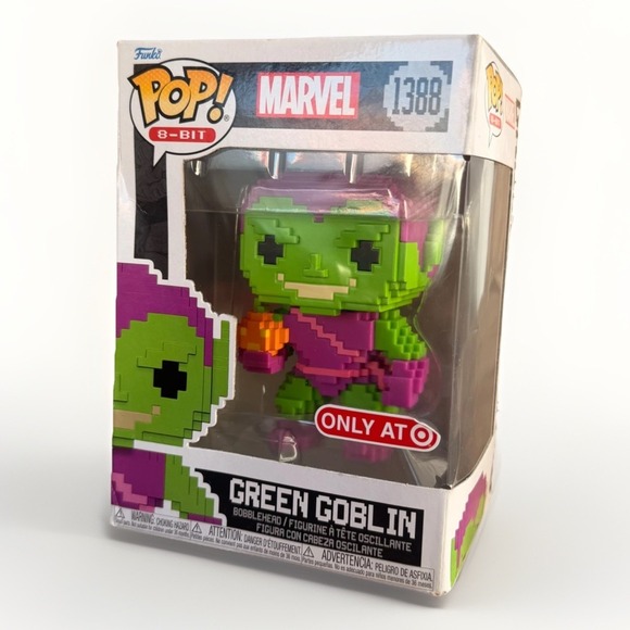 Funko Other - Funko POP! Marvel: 8-Bit- Green Goblin Exclusive Bobblehead Vinyl Figure #1388